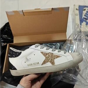 Golden Goose Super-Star Sneakers with Gold Star